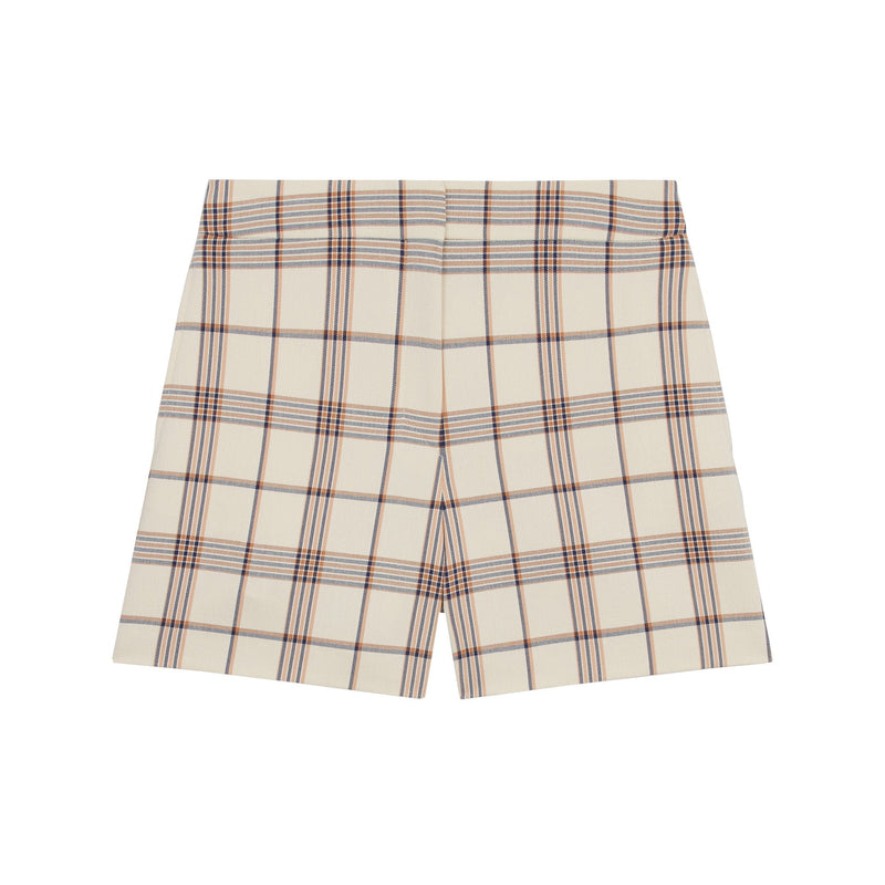 Shorts Beige Cuadrado