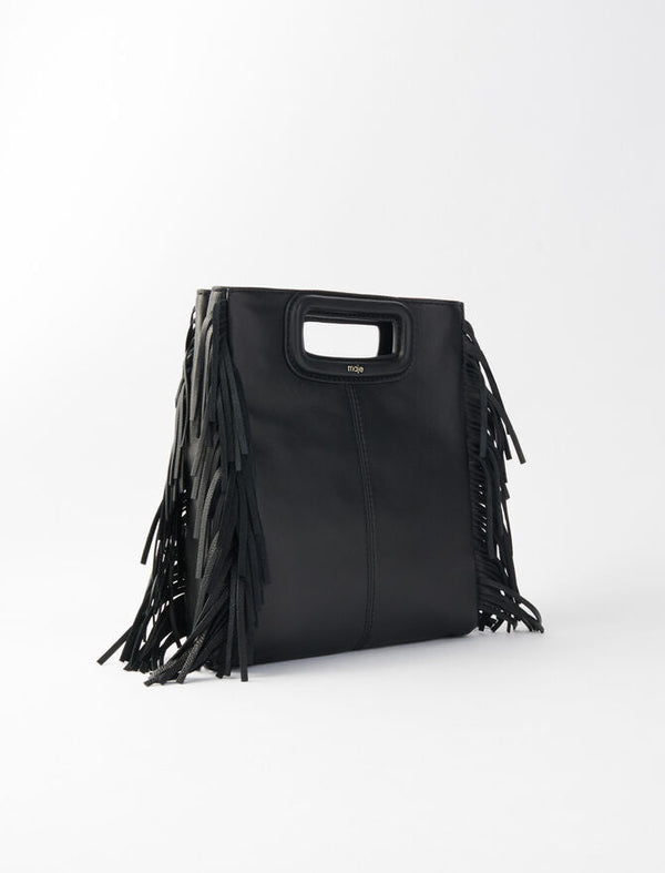 Maje | Bolso M de cuero para mujer.