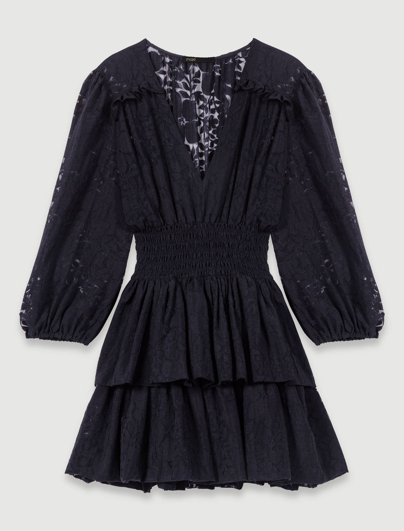 Vestido trampantojo con motivo