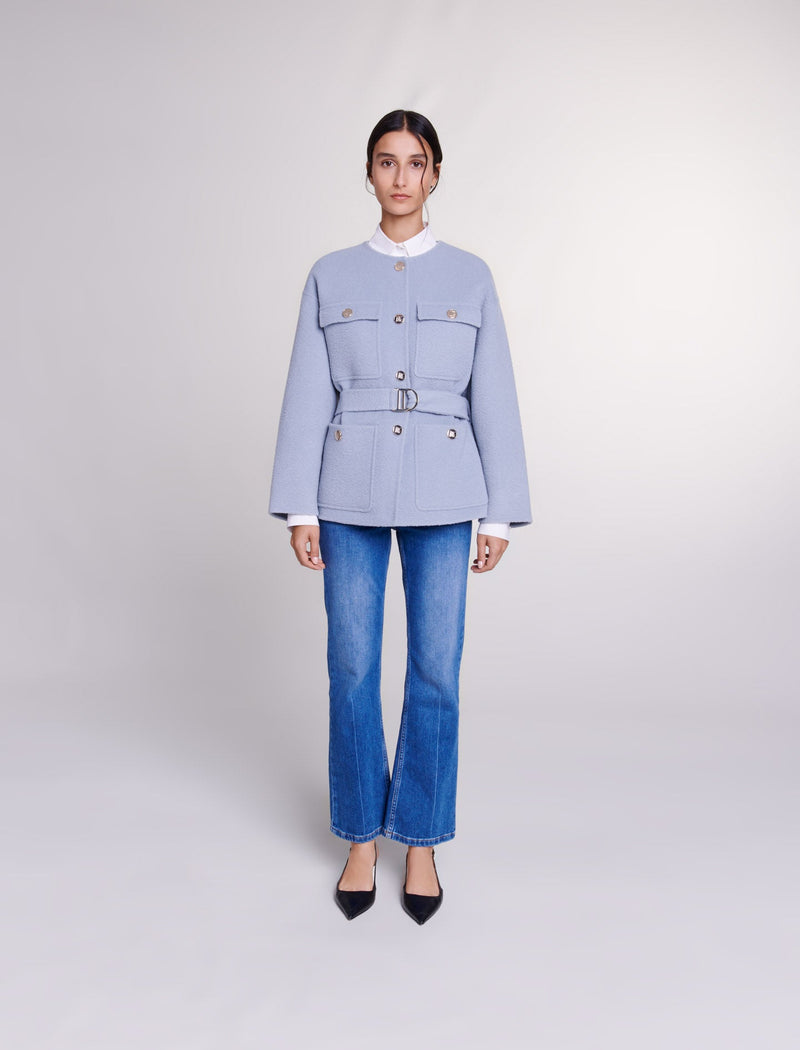 Cazadora de tweed