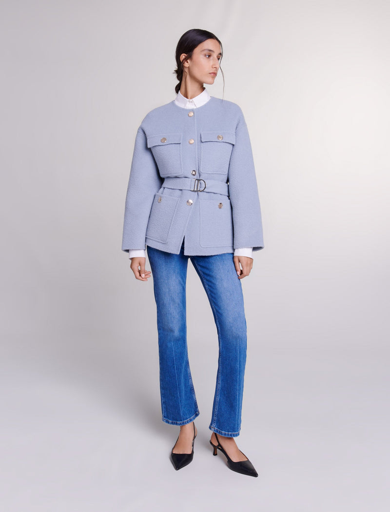 Cazadora de tweed