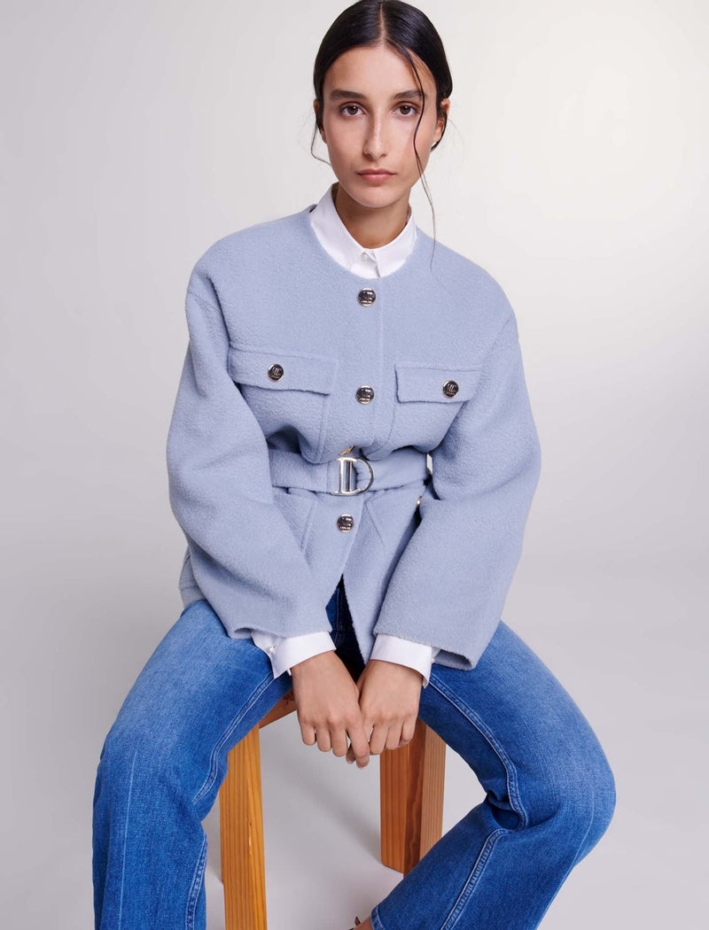Cazadora de tweed