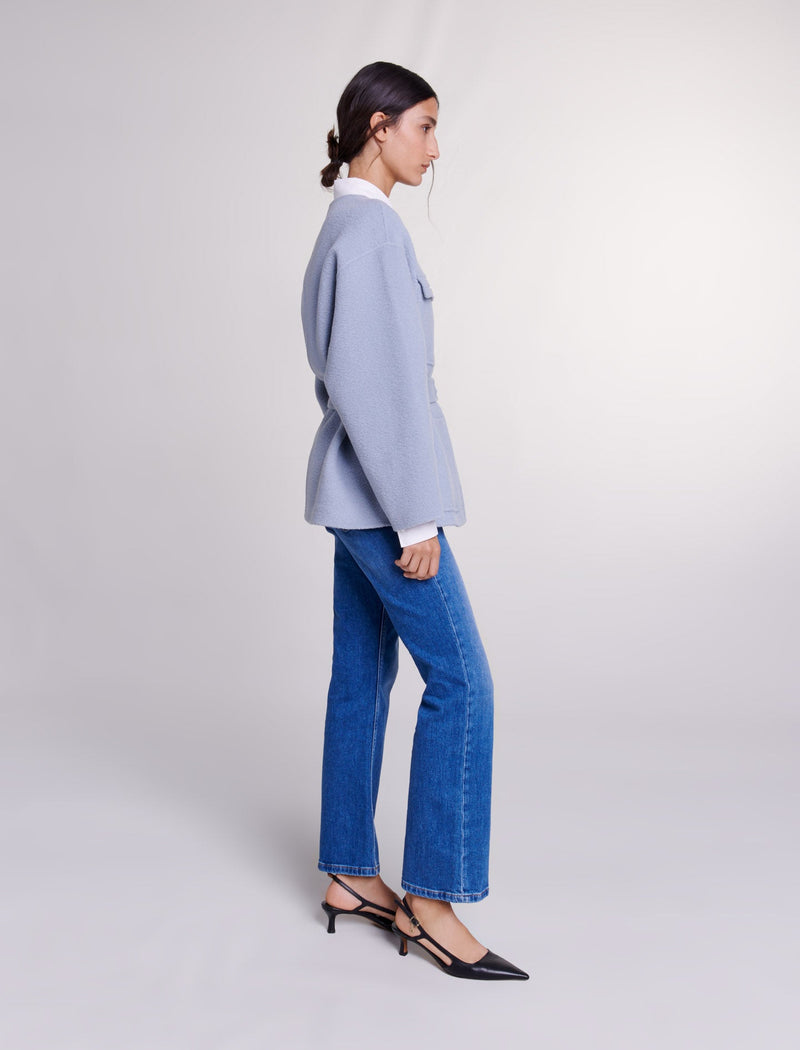 Cazadora de tweed