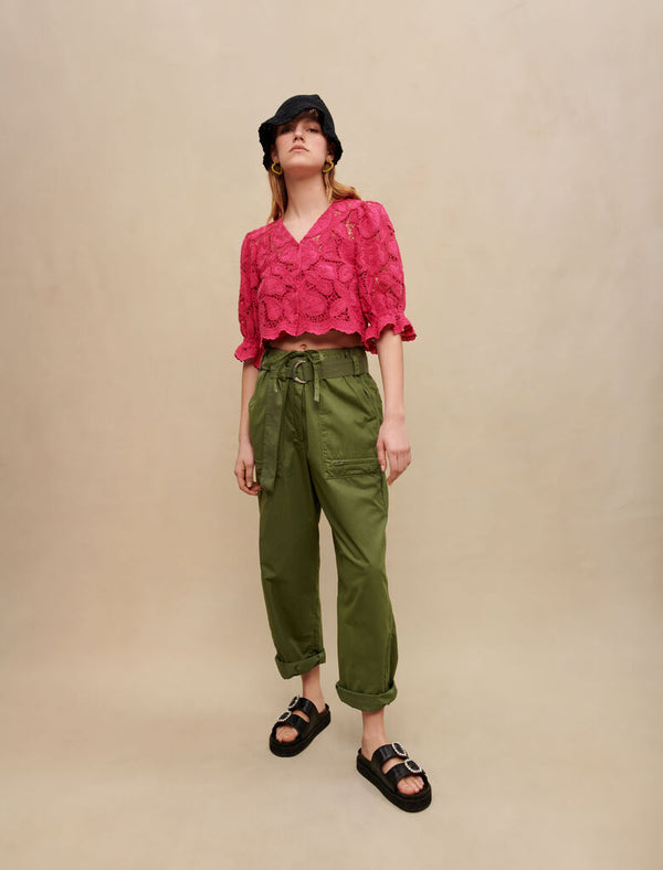 Maje | Pantalón Cargo para mujer.