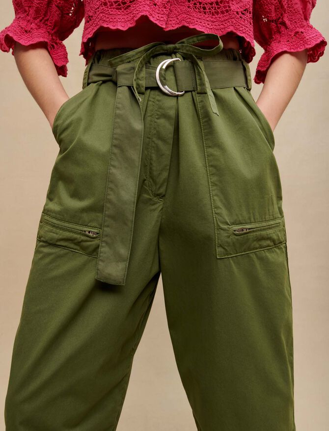 Maje | Pantalón Cargo para mujer.