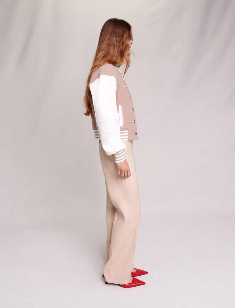 Maje | Pantalón recto para mujer.