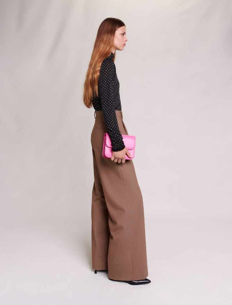 Maje | Pantalón ancho para mujer.