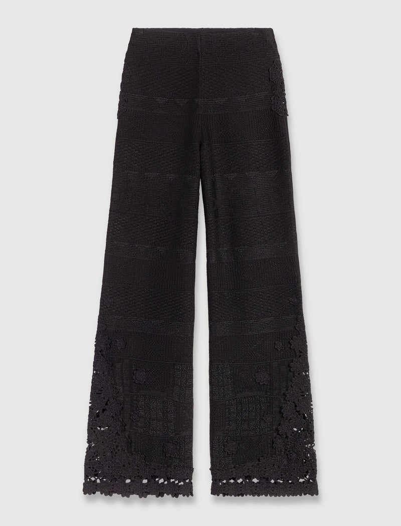 Pantalón de ganchillo