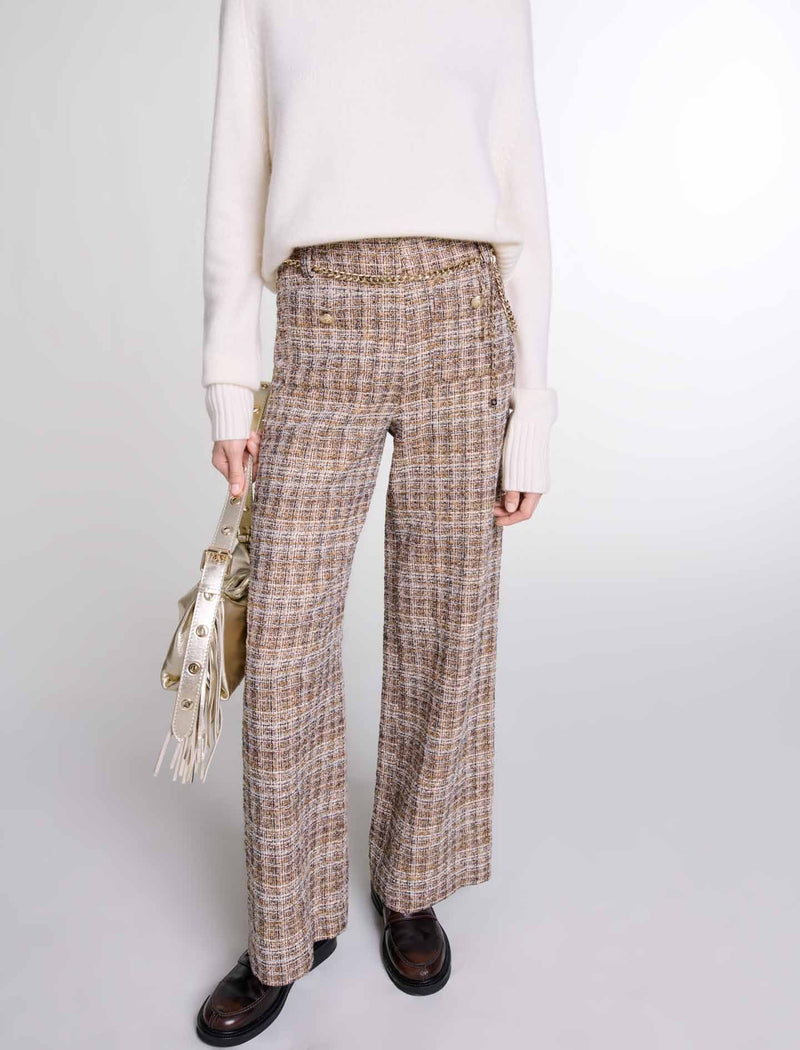 Pantalón de tweed
