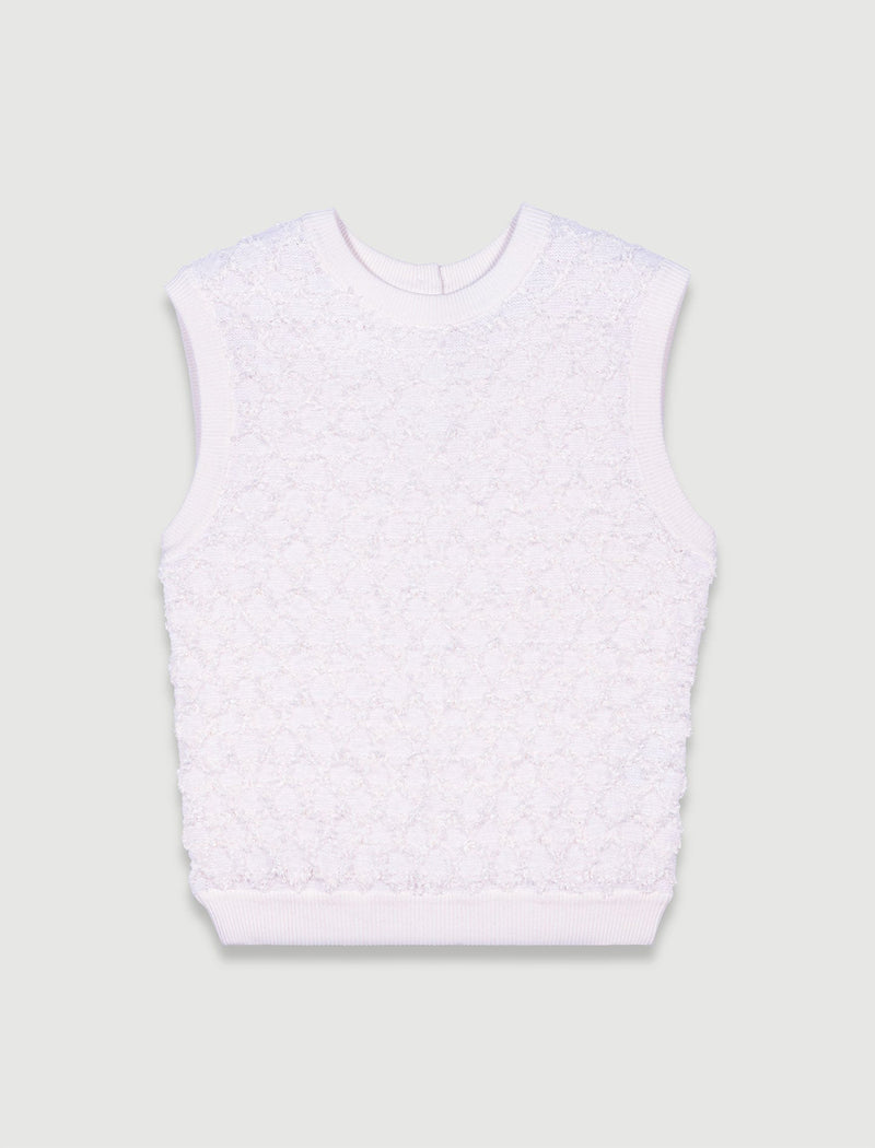 Jersey de punto sin mangas