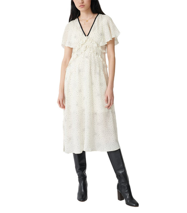 Vestido Racky Ecru/Noir