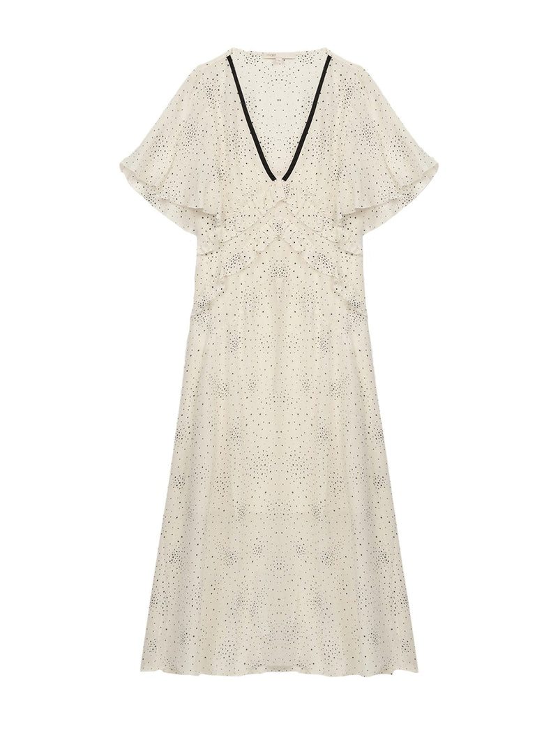 Vestido Racky Ecru/Noir