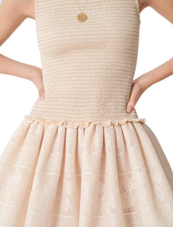 Vestido Beige