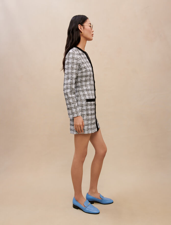 Maje | Vestido de efecto tweed para mujer.