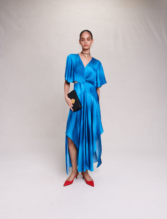 Maje Vestido largo satinado para – The Style Rack