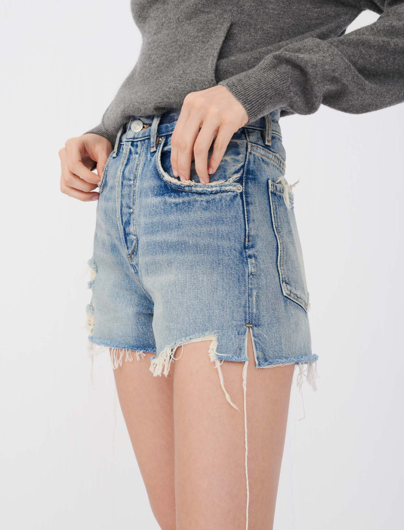 Shorts Azul Claro