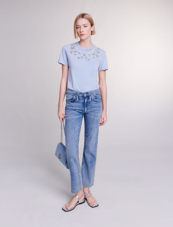 Camiseta con tachuelas