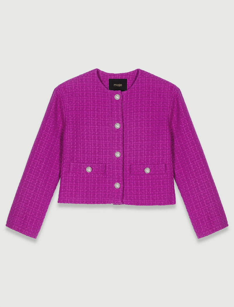 Chaqueta de tweed