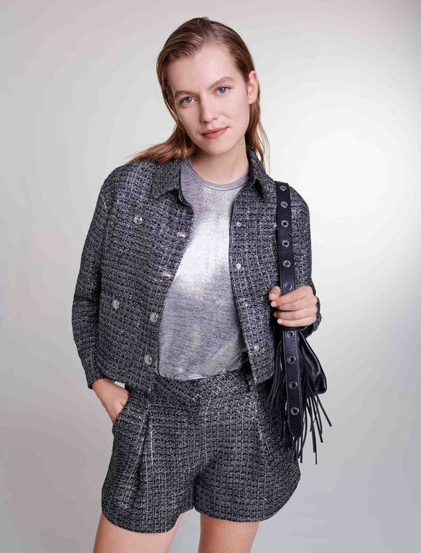 Chaqueta de tweed