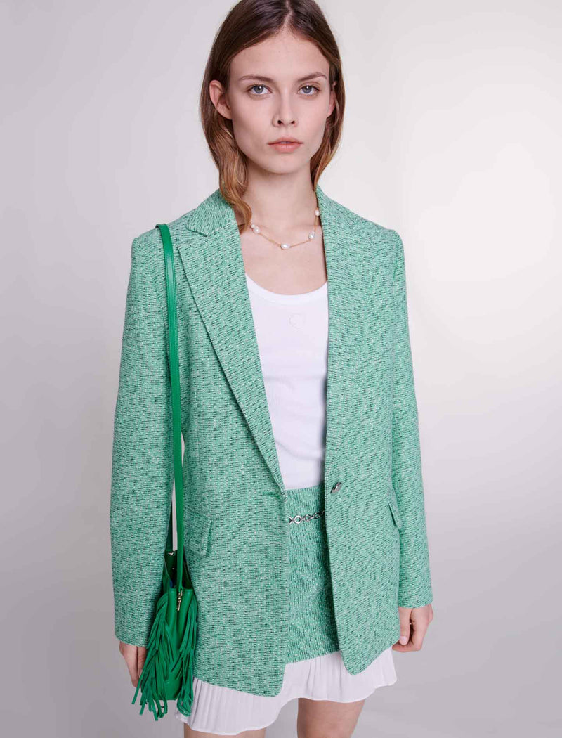 Chaqueta de tweed