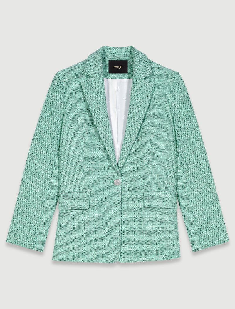 Chaqueta de tweed