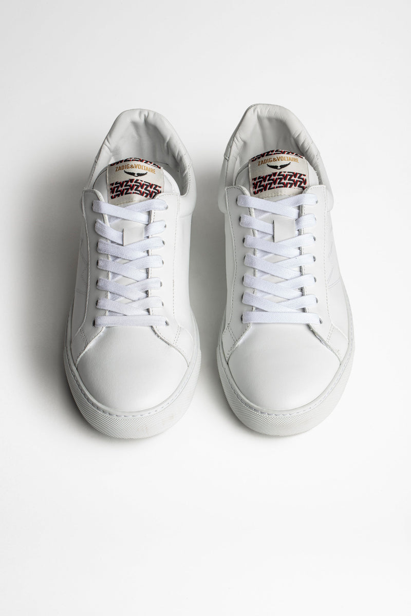 Sneakers Zv1747 Smooth Calfskin Blanco