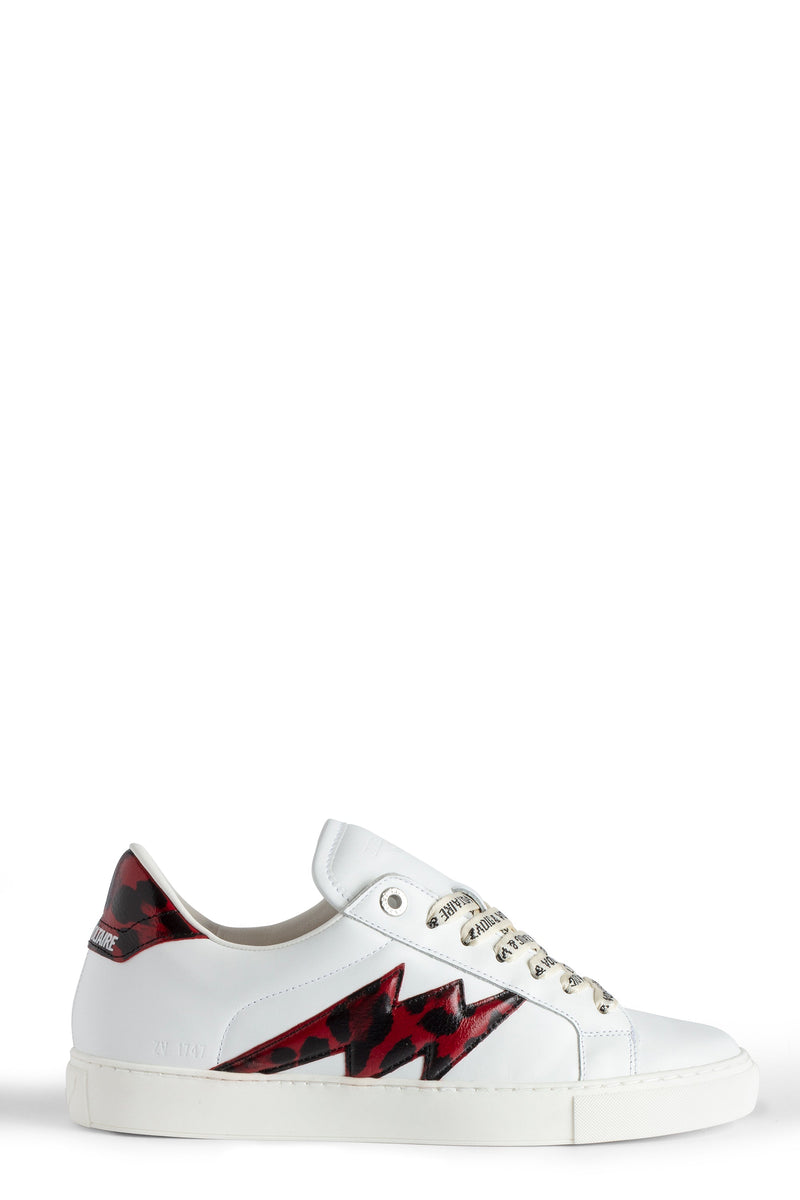 Sneakers La Flash Calfskin Blanco