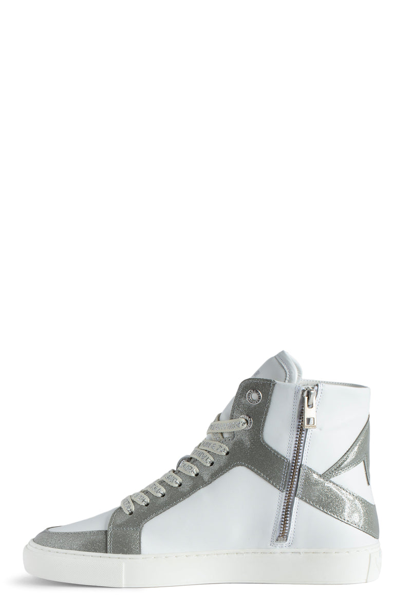 Sneakers High Flash Infinity Patent Plata