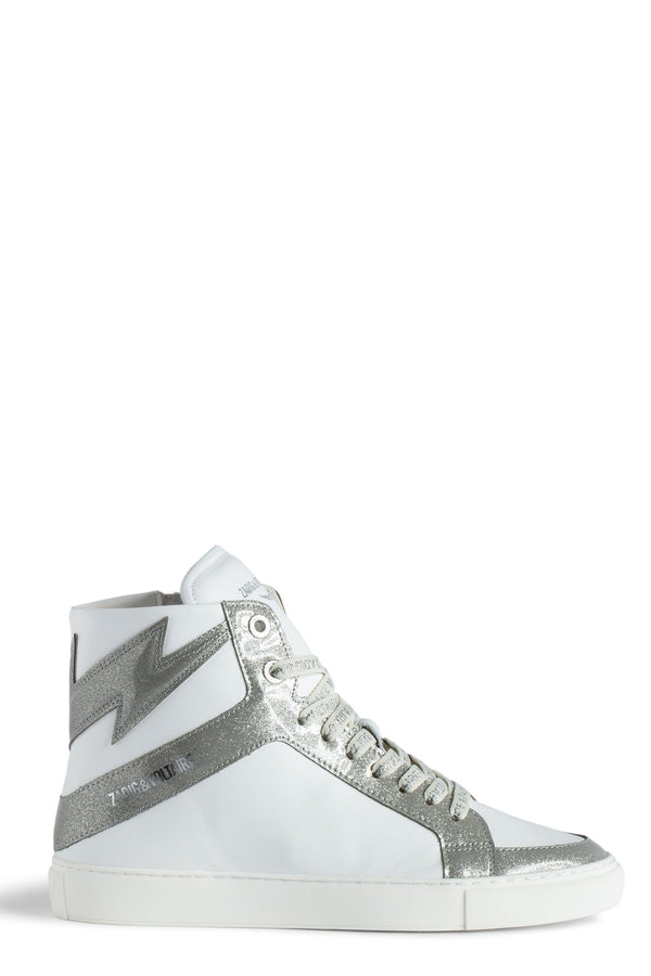 Sneakers High Flash Infinity Patent Plata