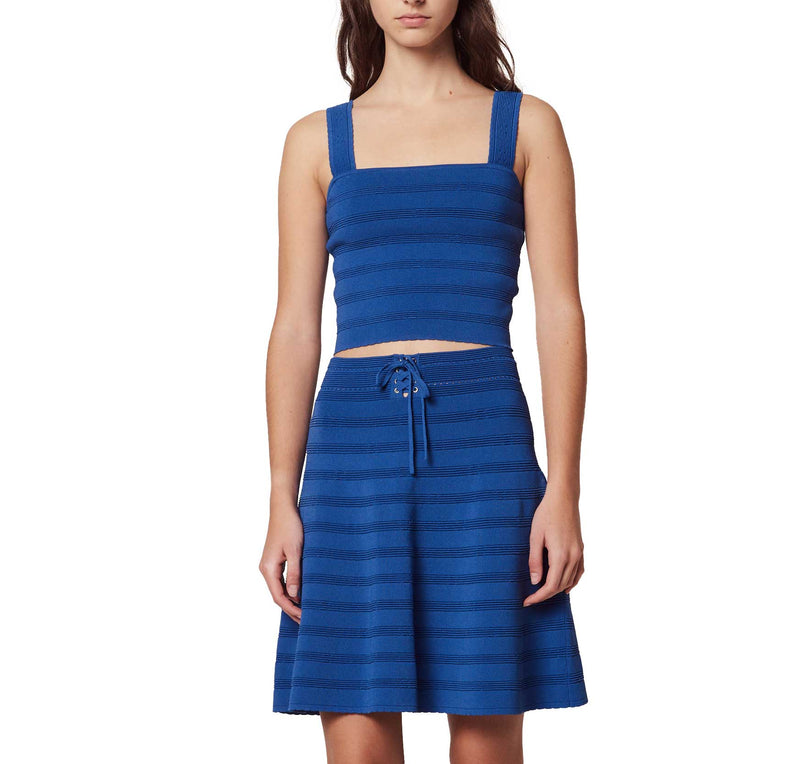Falda Daphne Azul
