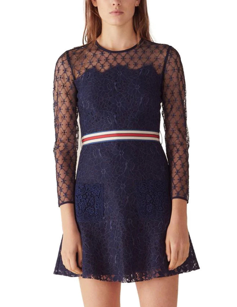 Vestido Alicia Azul Marino