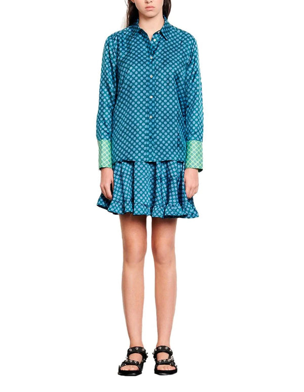 Blusa Sapy Turquesa