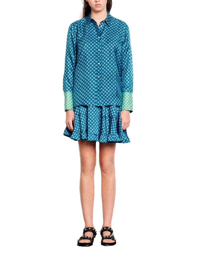 Blusa Sapy Turquesa