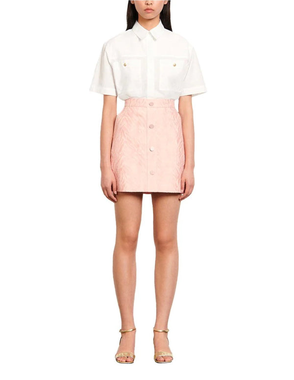 Falda Zeby Rosa