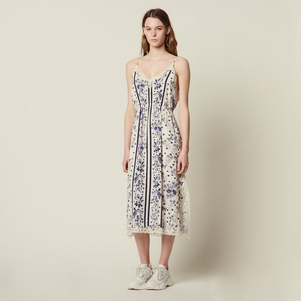 Sandro | Vestido Wera Azul para mujer.