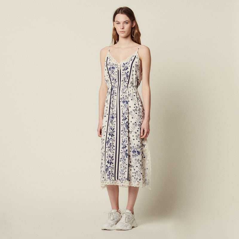 Sandro | Vestido Wera Azul para mujer.