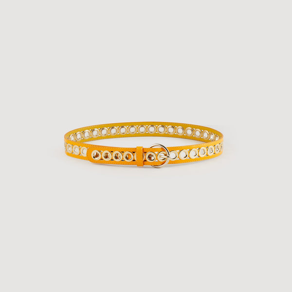 Sandro | Cinturón de piel para mujer.