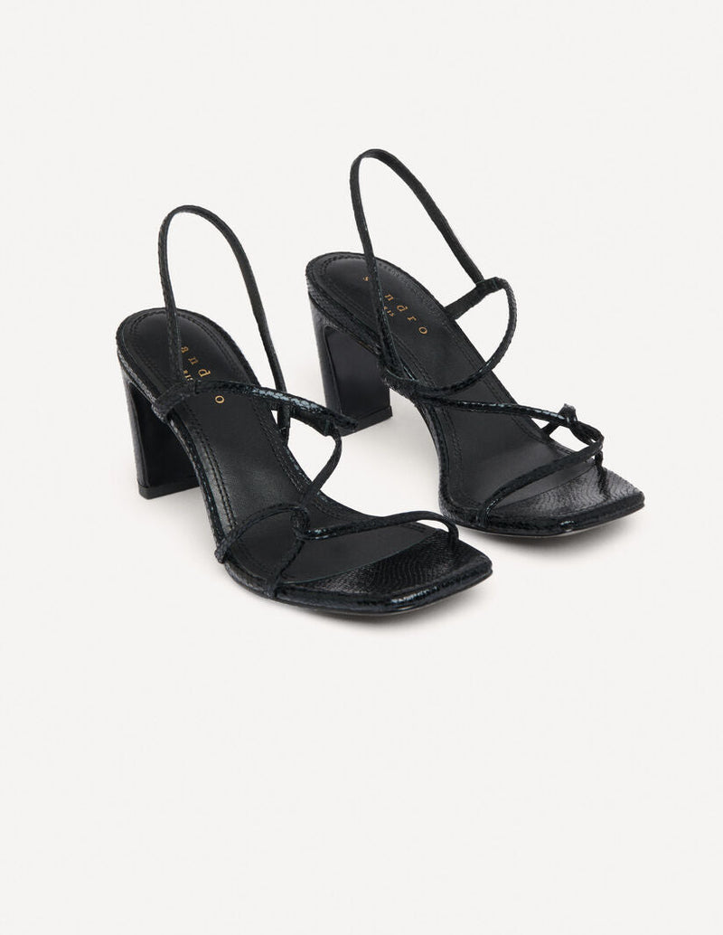 Sandalias con tiras finas