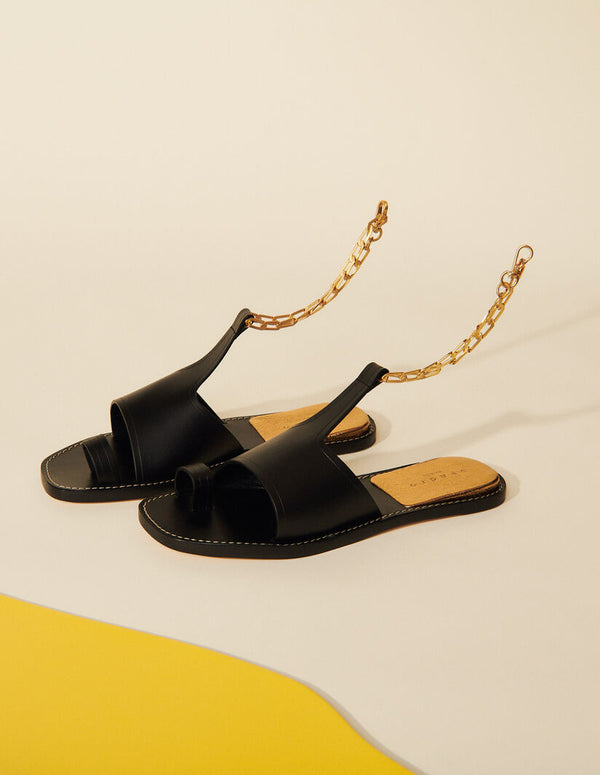 Sandalias Parma Negro