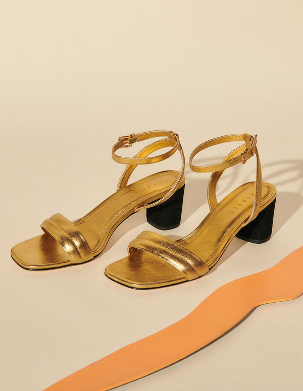 Sandalias Lauren Oro