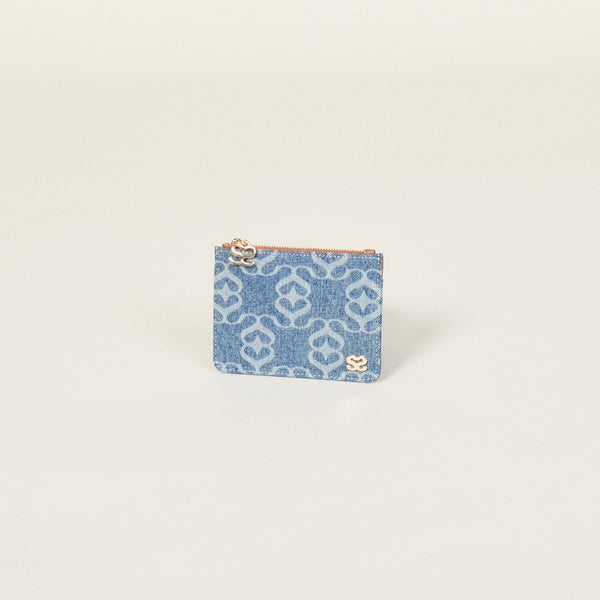 Monedero Logo Azul Denim