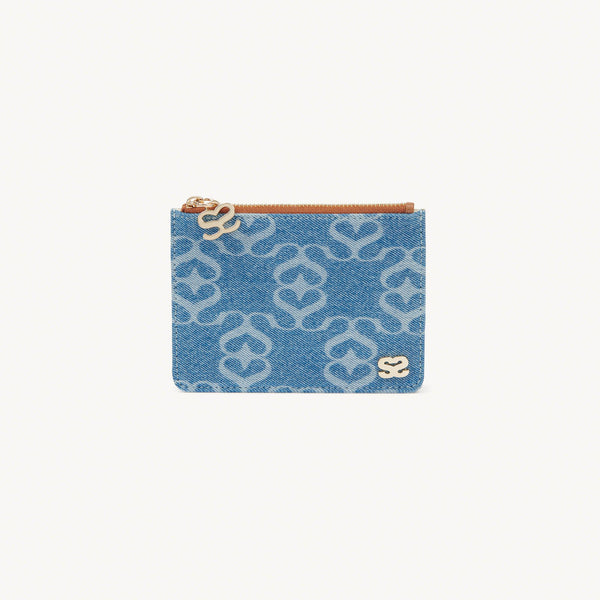 Monedero Logo Azul Denim