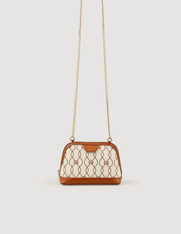Sandro | Bolso Rittah de tejido con monograma para mujer.