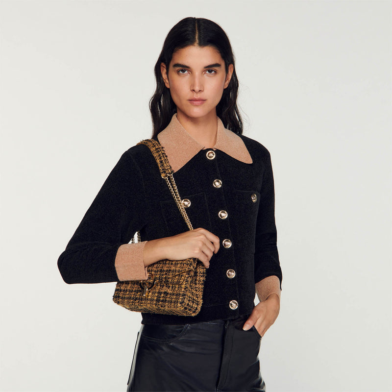 Bolso Yza de tweed