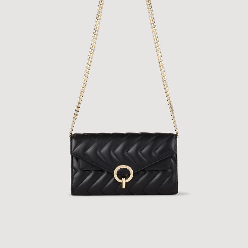 Cartera bandolera de cuero