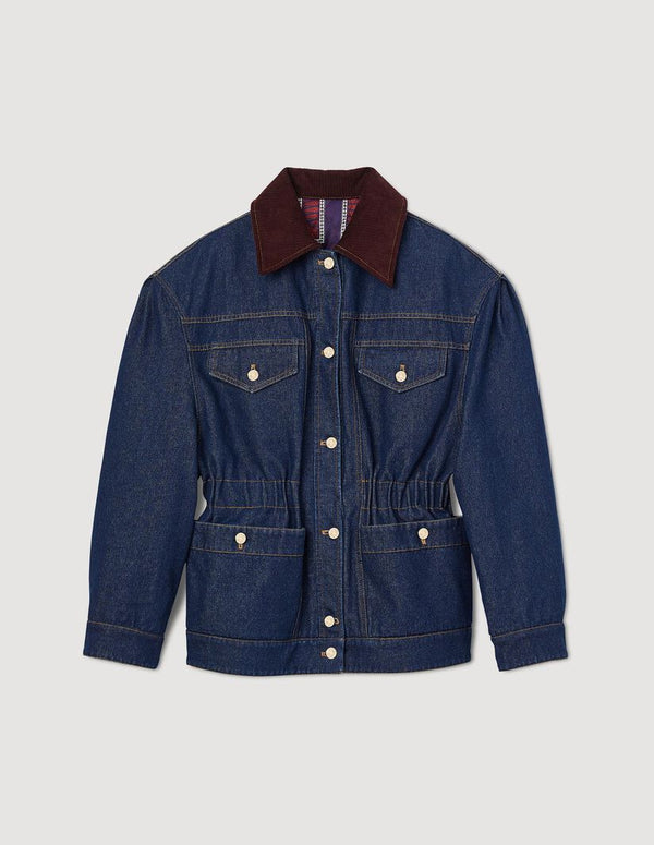 Sandro | Chaqueta vaquera reversible para mujer.