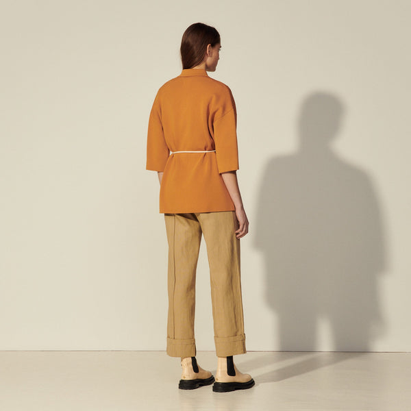 Cardigan Martine Ocre