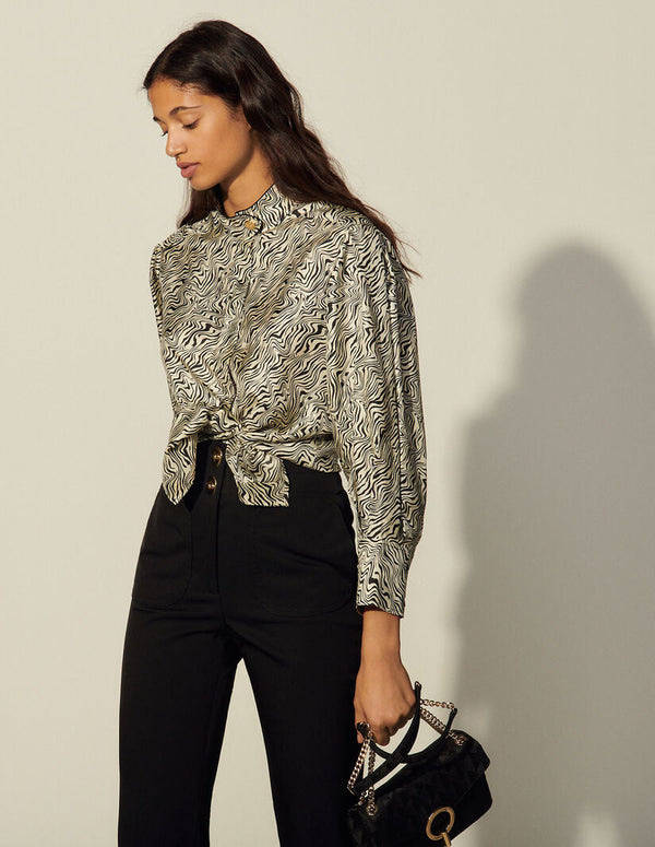 Blusa Benedicte Marfil