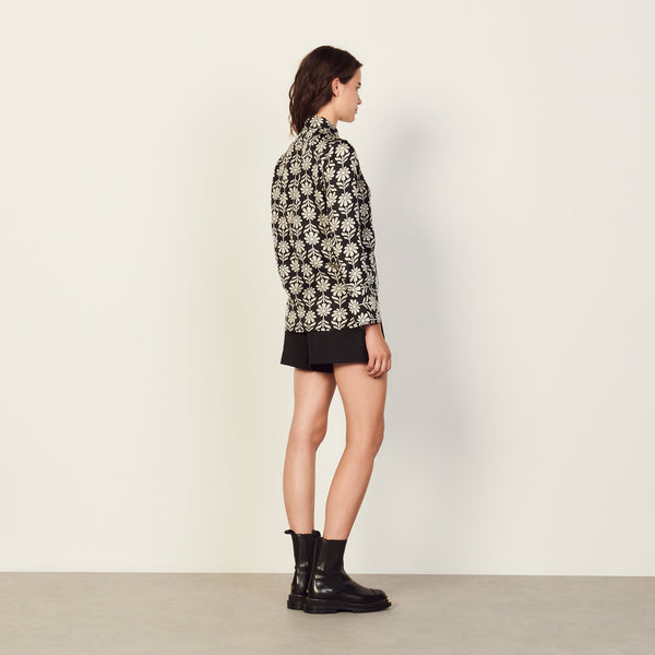Blusa Harriet Negro con Color