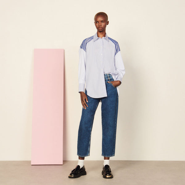 Blusa Oriane Azul Marino